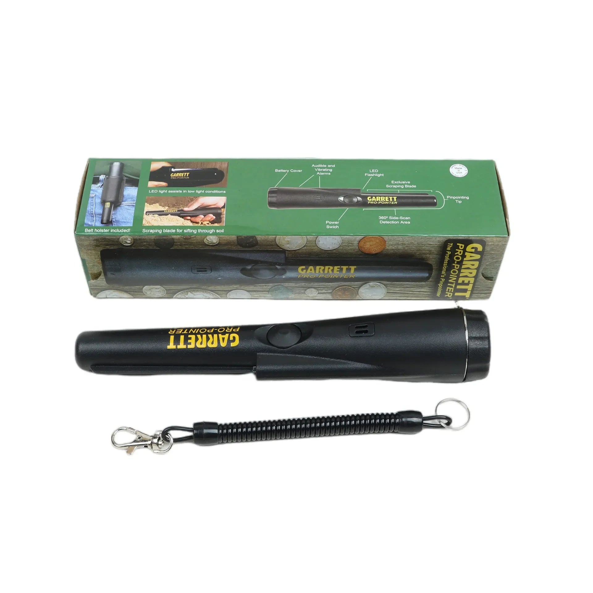   High-Precision Handheld Metal Detector – Waterproof Treasure Hunter   