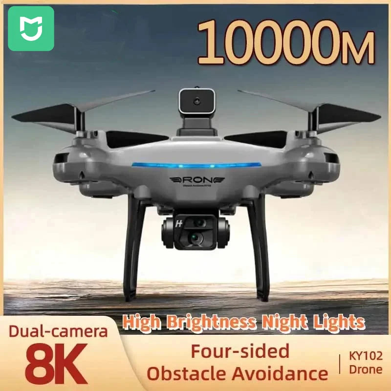   8K Dual-Camera Drone with Four-Sided Obstacle Avoidance   