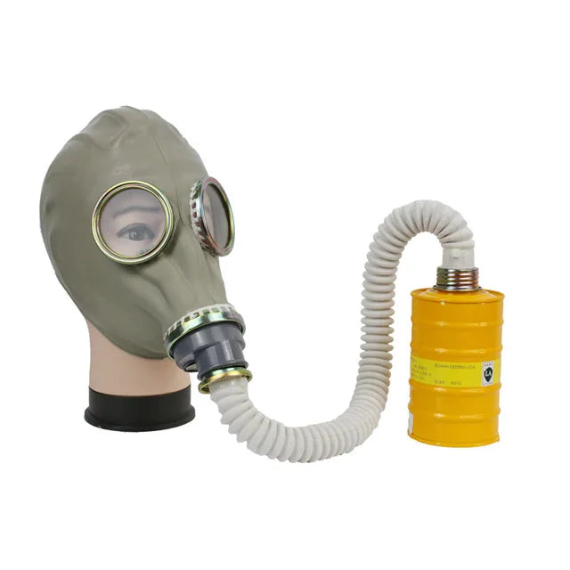  Chemical Gas Mask Russian Classic Style Grimace Rubber Material Full-face Protection Respirator Industrial Spray Paint Toxic 