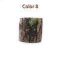  1 Roll U Pick 4.5m*5cm Waterproof Camo Hiking Camping Hunting Camouflage Tape Wraps 