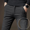   Comfortable Grey Drawstring Trousers for Men   