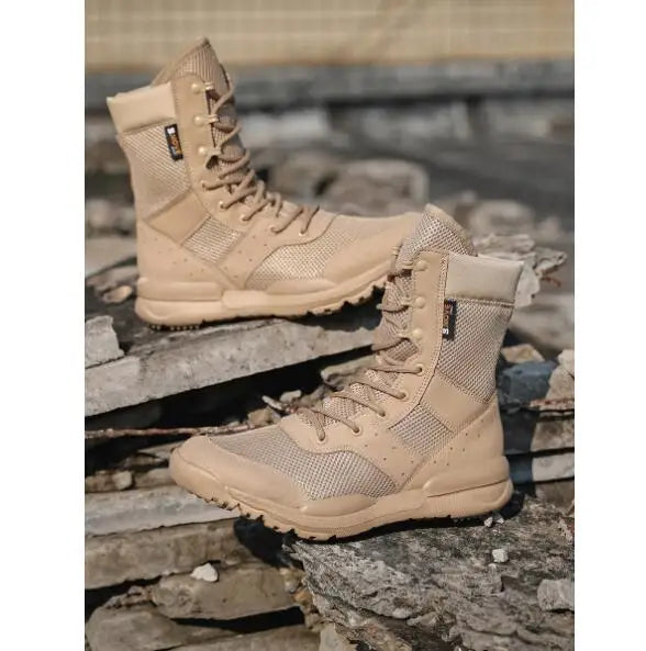   High-Quality Tactical Military Combat Boots for Men and Women   