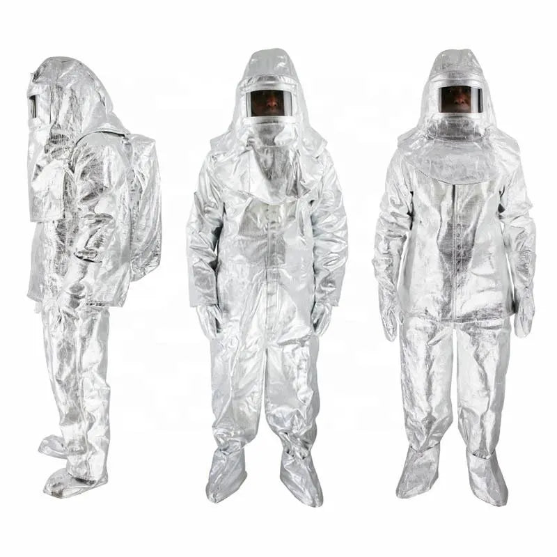   Advanced Fireproof Aluminized Suit for Industrial Safety   