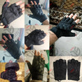   High-Performance Fingerless Workout Gloves   