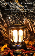   Vintage Lantern - Retro LED Camping Light   