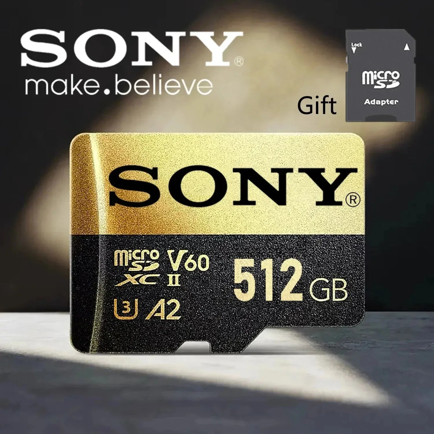   SONY Micro SD TF Card - High-Speed Class 10 Memory Card   