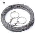   Bold Stainless Steel Wire Saw - Survival Cutting Tool   