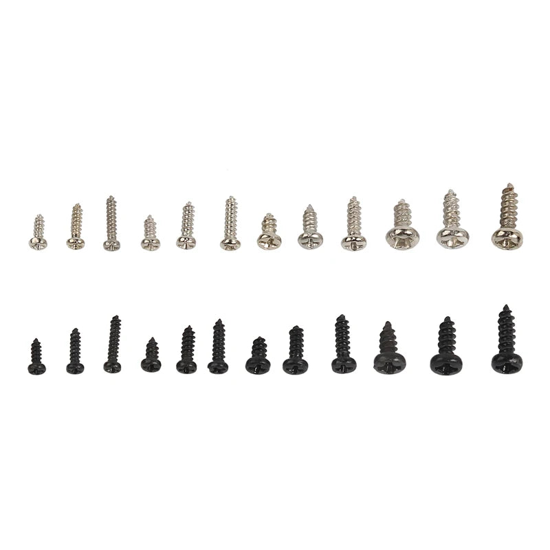   1200PCS Assorted Small Screws Kit - M1.7, M1.4, M1.2 Precision Screws   