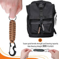   Paracord Keychain Survival Military Braided Lanyard Carabiner Rope Bottle Opener Cord Novelty Tools For Outdoor Camping Hiking   