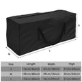   Large Capacity Cushion Storage Bag - Waterproof Outdoor Cover   