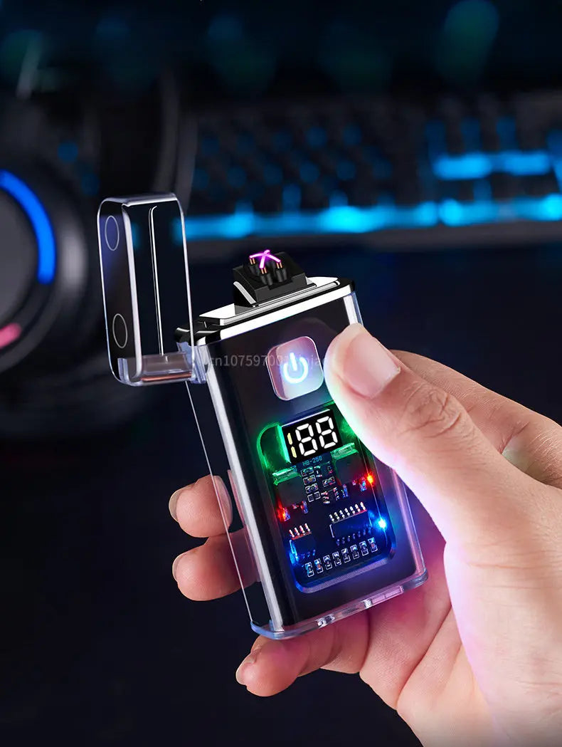   Waterproof USB Rechargeable Lighter - The Ultimate Outdoor Companion   