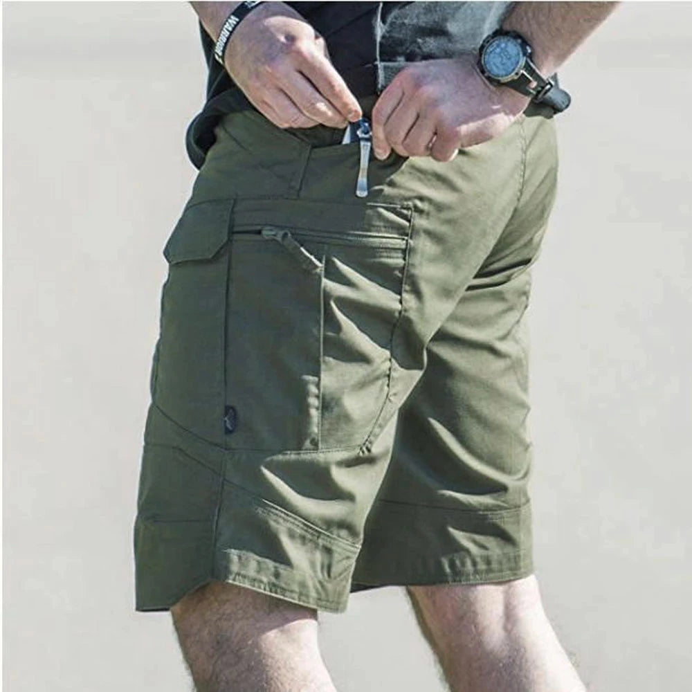 Men Urban Military Tactical Shorts Waterproof Wear Resistant Cargo Shorts Quick Dry Multi pocket Plus Size Pants 
