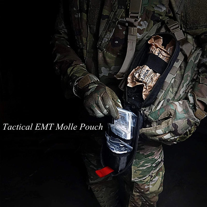   Tactical Thigh MOLLE Rig - EMT First Aid Pouch   