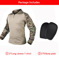   Combat Uniform and Pads Safari Tactical Pants Military Uniform Army   