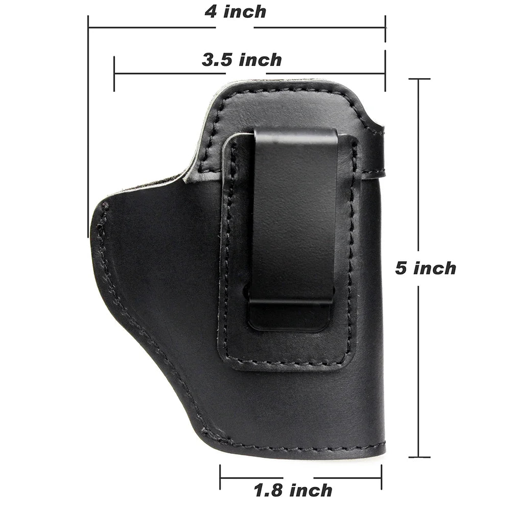   Tactical Leather Holster for Concealed Carry   