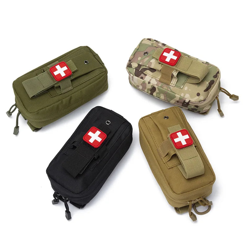   Tactical Thigh MOLLE Rig - EMT First Aid Pouch   