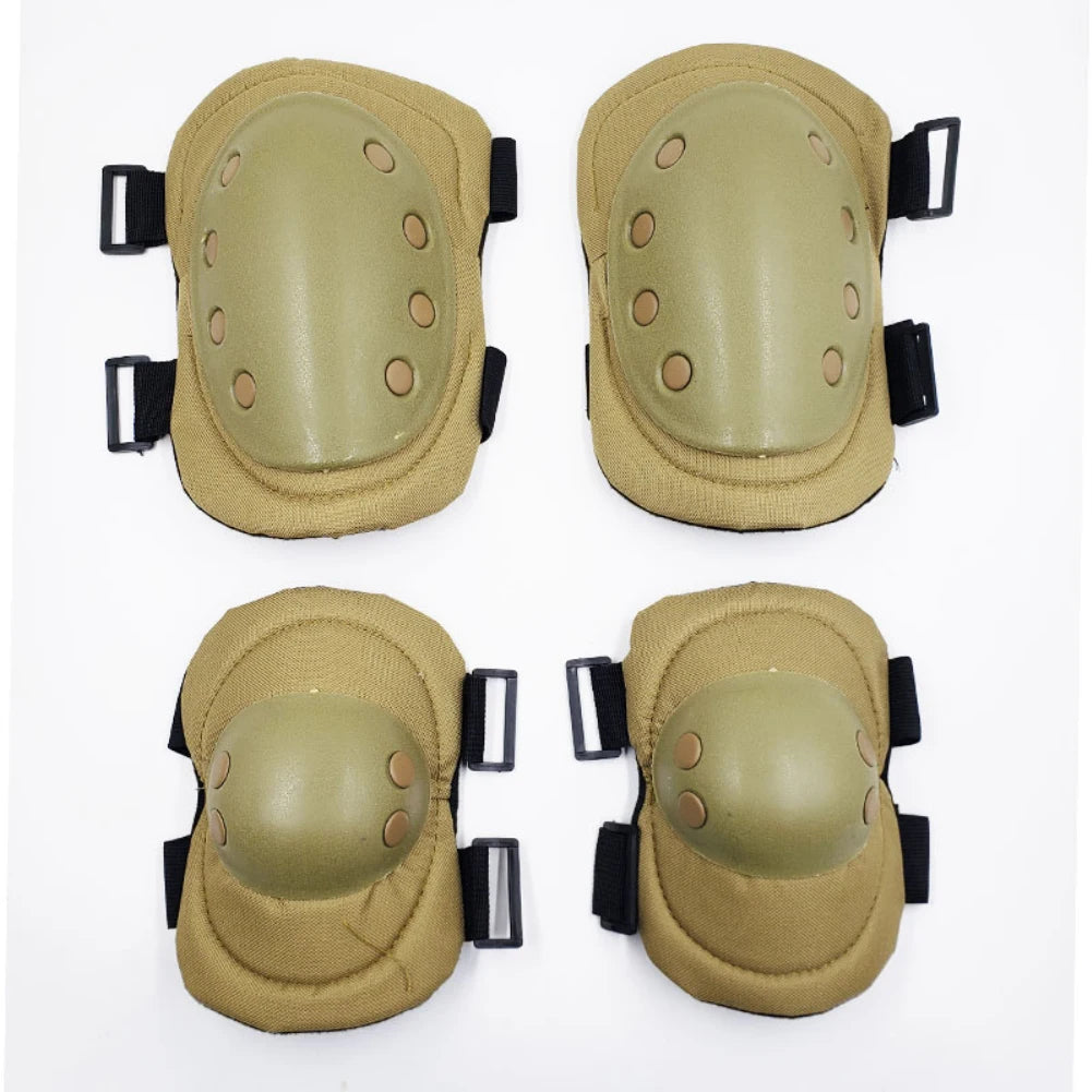   Zipper Anti-Collision Knee & Elbow Pads | Level 2 Protection   