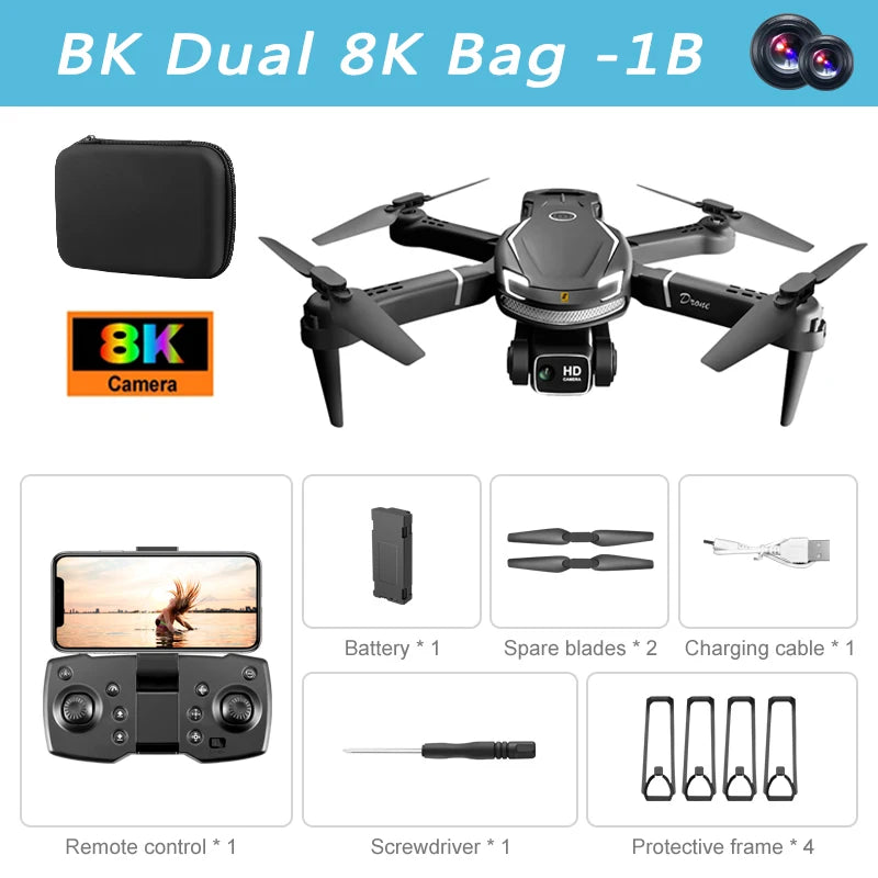  Lenovo V88 Drone 8K Professional HD Aerial Dual-Camera 5G GPS Obstacle Avoidance Drone Quadcopter Toy UAV 9000M Free shipping 