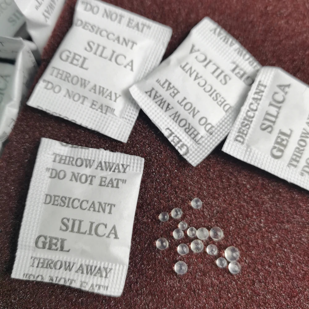   Non-Toxic Silica Gel Desiccants - Effective Moisture Absorption   