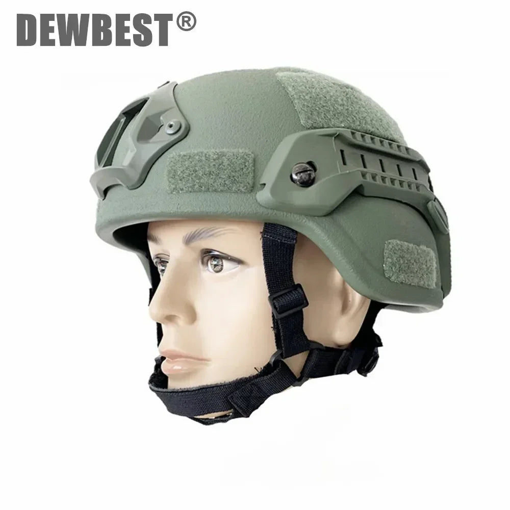   Dewtest Mitch NIJ IIIA 3A 9mm .44 Tactical  Military Ballistic Helmet   