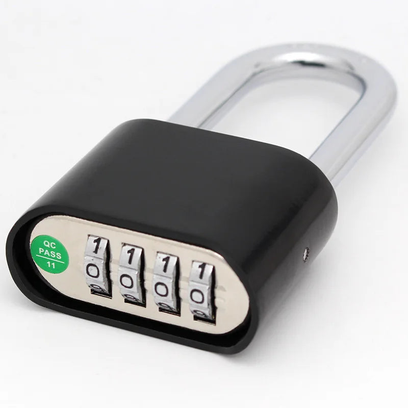   Waterproof 4-Digit Combination Padlock - Strong & Sturdy   