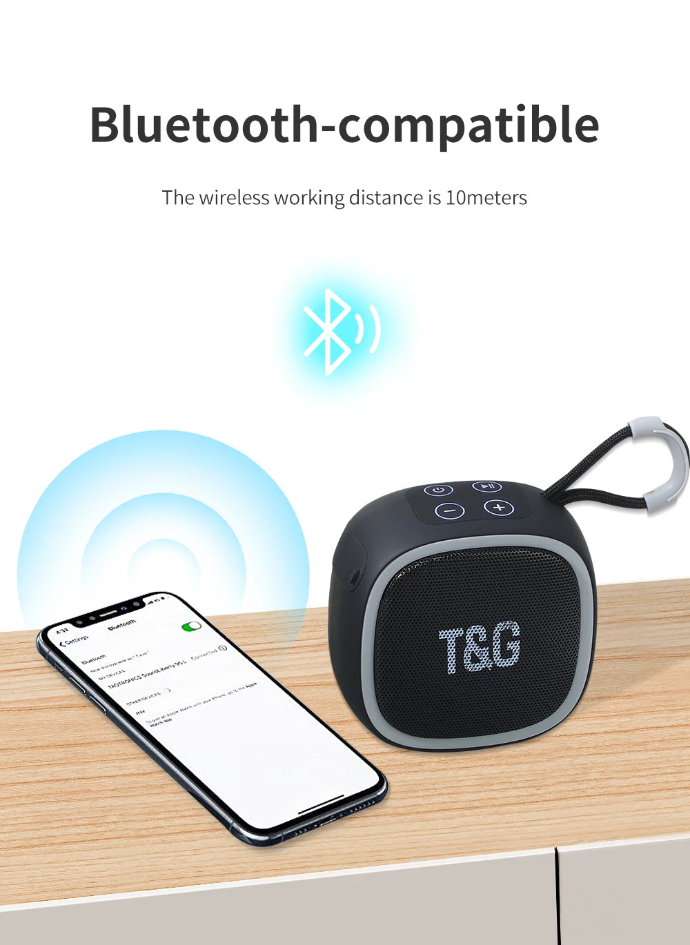   TG659 Mini Bluetooth Speaker - Powerful Sound   