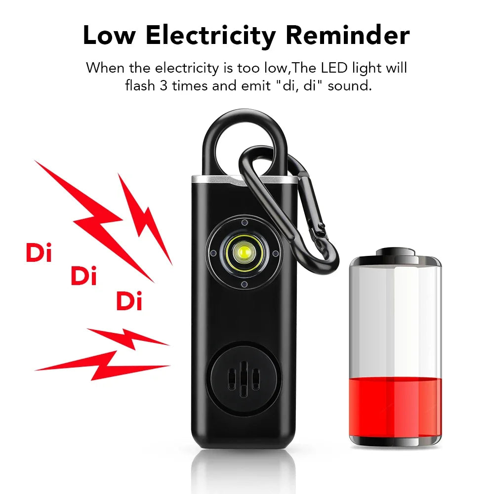   Portable Keychain Flashlight - USB Rechargeable LED Light   