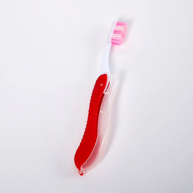   Portable Disposable Foldable Travel Toothbrush   