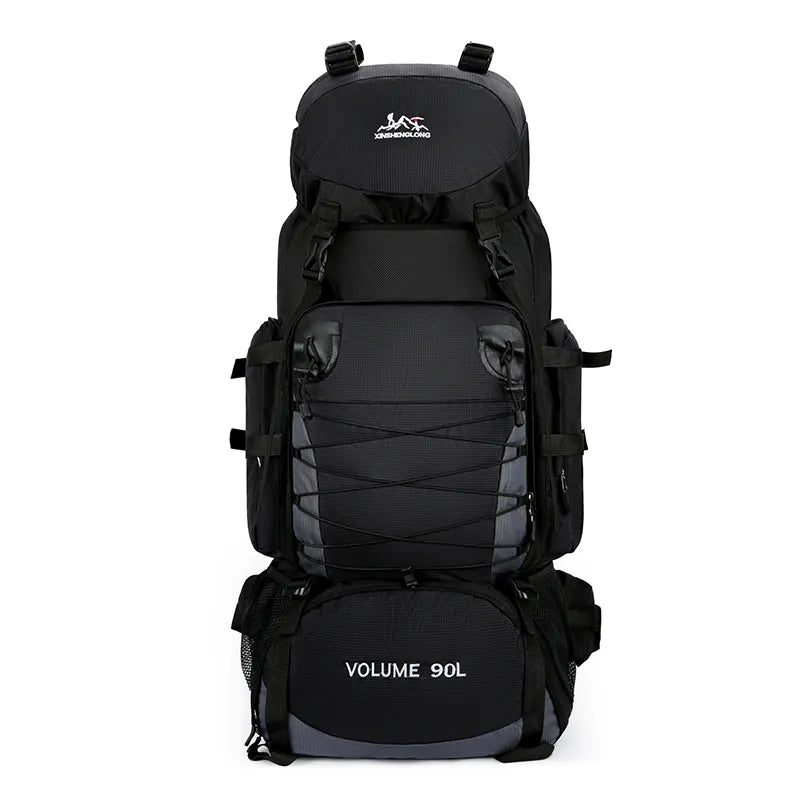   Durable 90L Hiking Backpack for Outdoor Adventures   