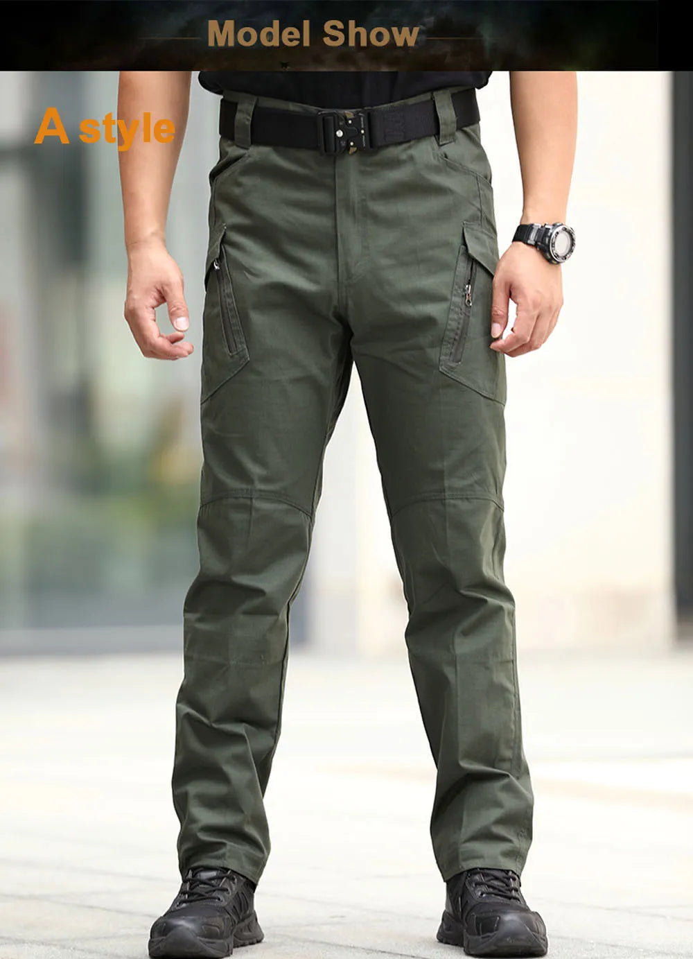   City Tactical Cargo Pants for Outdoor Hiking and Trekking   