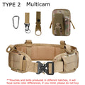   Premium Tactical Belt with MOLLE System for Outdoor Activities   