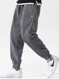   Men's Corduroy Joggers - Comfortable Streetwear Pants   