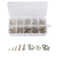   320PCS Stainless Steel Screws and Bolts Set - Assorted Fasteners Kit   