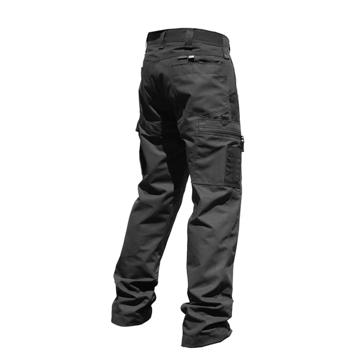   Men's Multi-Pocket Cargo Work Trousers – Durable & Stylish   