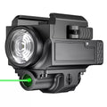   Tactical Flashlight with Green Laser Sight for Hunting and Shooting   