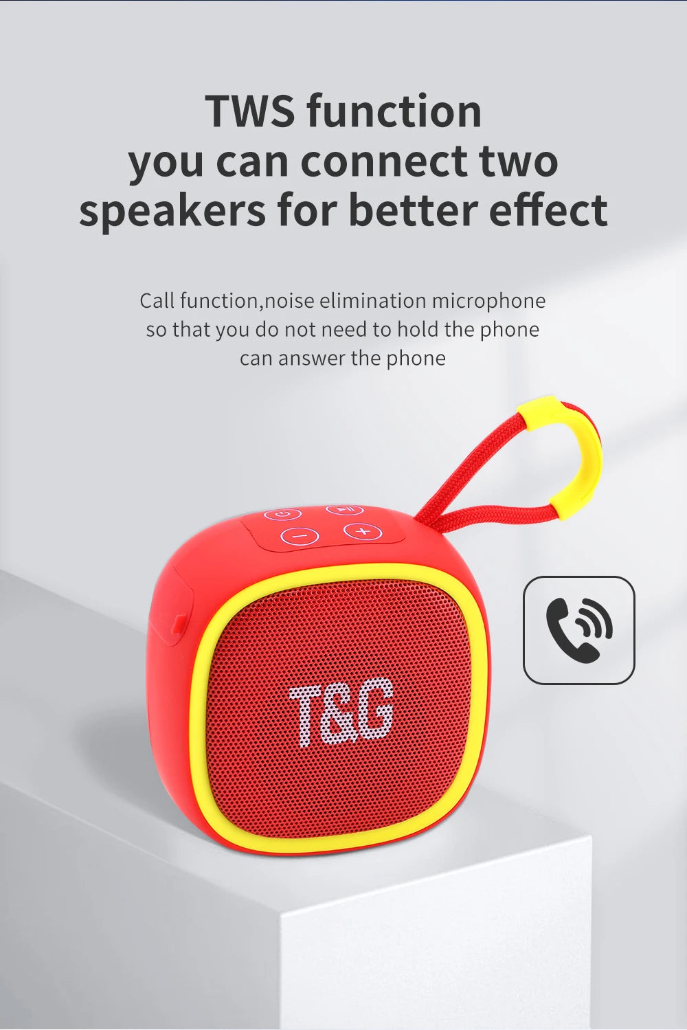   TG659 Mini Bluetooth Speaker - Powerful Sound   