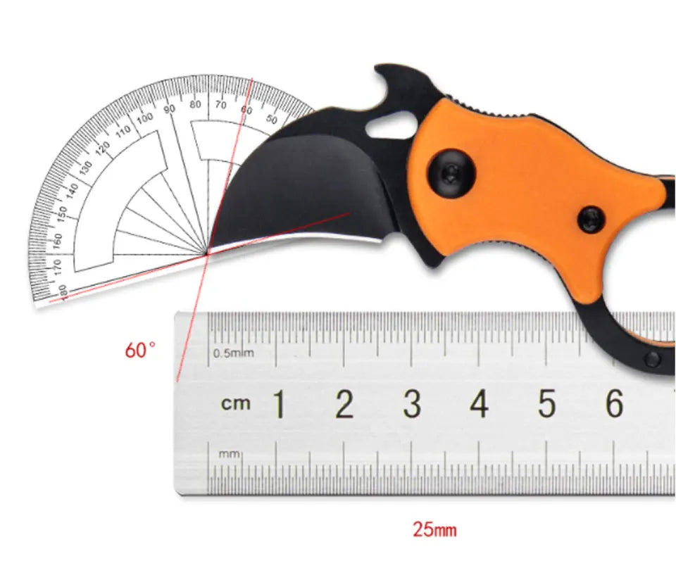   Multi-function Mechanical Claw Knife | Compact Survival Tool   