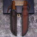   High Quality 440 Steel Battle Rescue Knife - Wilderness Bowie   