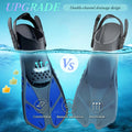   Adjustable Snorkel Fins – Comfortable, Quick-Release Buckles   