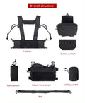   Versatile Tactical Chest Rig - Modular Vest for Military and Outdoor   