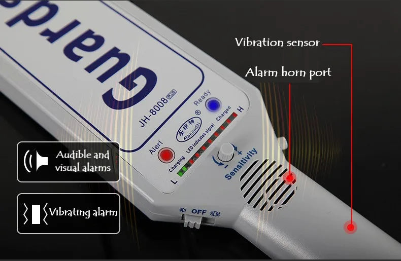   Handheld Metal Detector - High Precision Security Instrument   