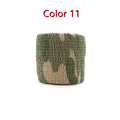  1 Roll U Pick 4.5m*5cm Waterproof Camo Hiking Camping Hunting Camouflage Tape Wraps 