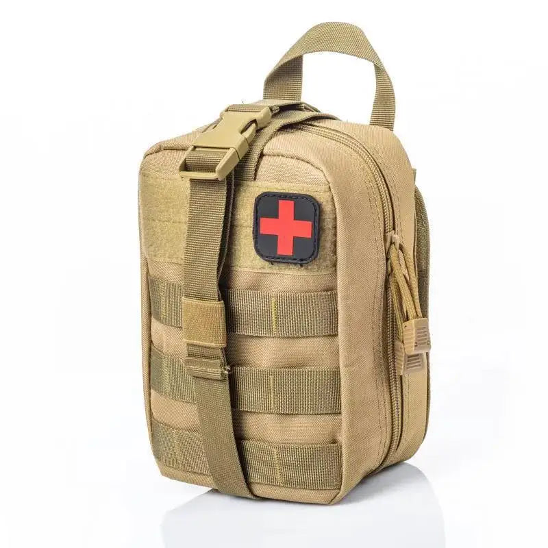   Portable Tactical First Aid Kit - Travel & Emergency   