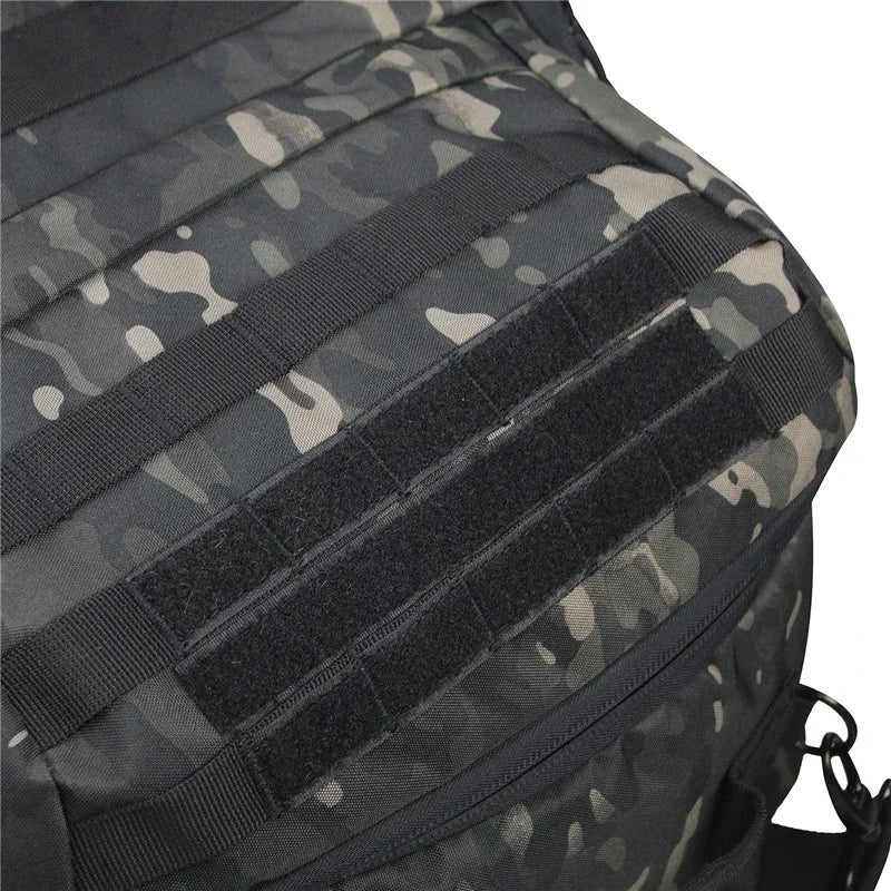   Heavy-Duty Tactical Camouflage Backpack for Outdoor Use   