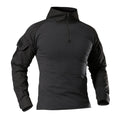   Tactical Hiking T-Shirt Men Combat Military Camouflage Long Sleeve   