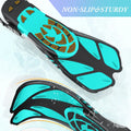   Adjustable Snorkel Fins – Comfortable, Quick-Release Buckles   