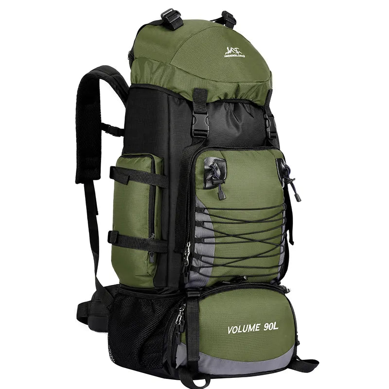   Durable 90L Hiking Backpack for Outdoor Adventures   