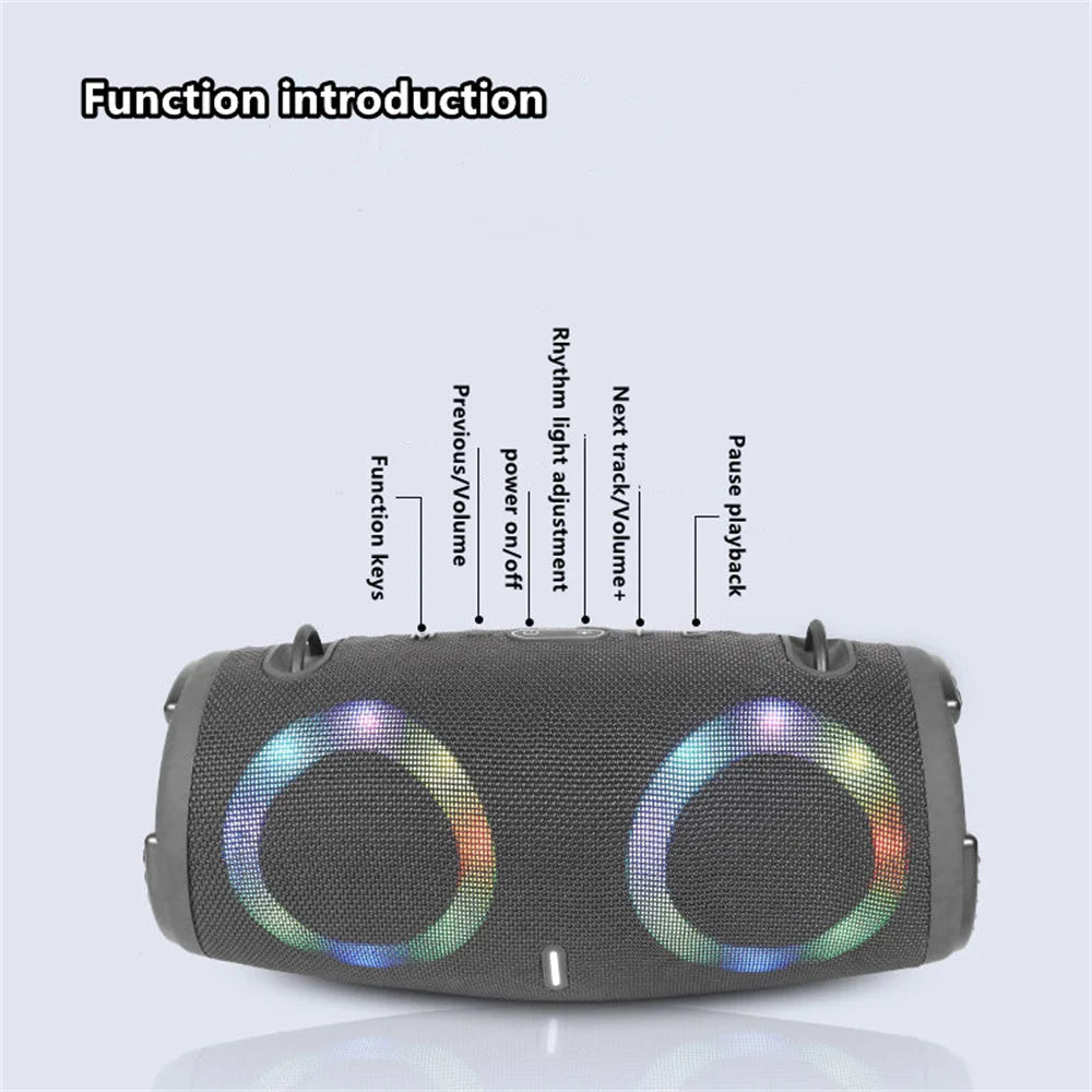   Portable 100W Waterproof Bluetooth Speaker   