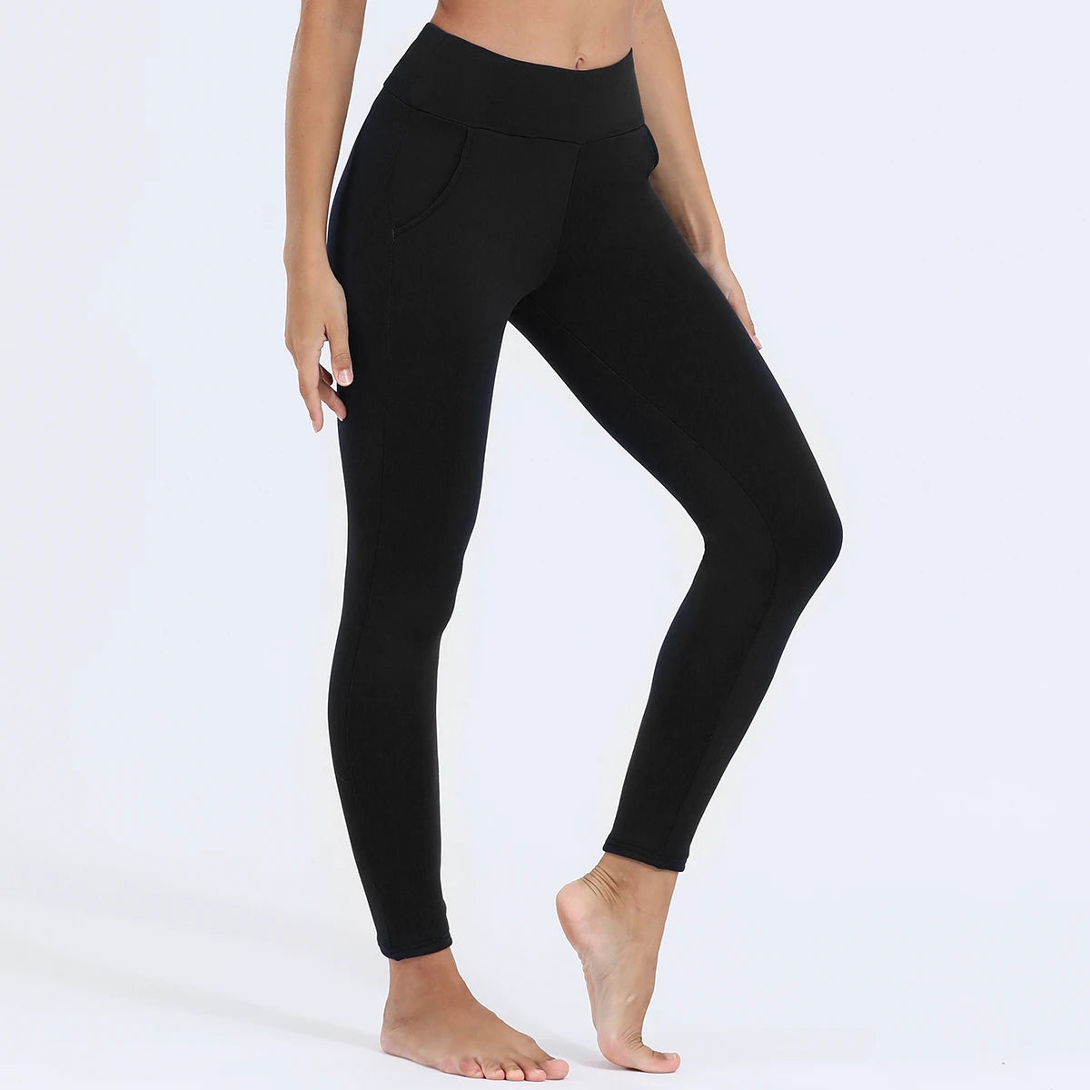   Women's Thermal Fleece Leggings - High Waist, Winter Warm   