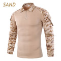   Combat Uniform Military Shirt Camouflage US Army Style   